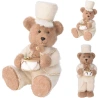BEAR FIGURE 41CM BROWN 2ASS D