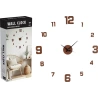 WALL CLOCK STICKER EVA PET ALU