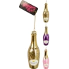 CHAMPAGNE HANGDECO 4X12CM 3ASS