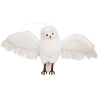 OWL HANGING DECO 28CM WHITE