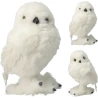 OWL STANDING 18CM WHITE 2ASS