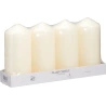 CANDLES SET OF 4 IN OFF WHITE