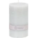 CANDLE PILLAR 9X15CM GREY