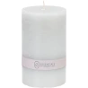 CANDLE PILLAR 9X15CM GREY