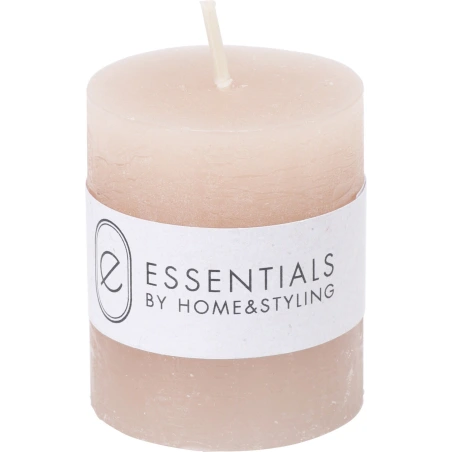 CANDLE PILLAR 4X5CM BEIGE IN D