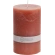 CANDLE PILLAR 9X15CM BROWN