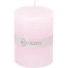 CANDLE PILLAR 6X8CM PINK IN D