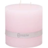 CANDLE PILLAR 14X14 CM PINK