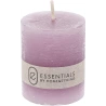 CANDLE PILLAR 4X5CM PURPLE IN