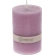 CANDLE PILLAR 7X10CM PURPLE