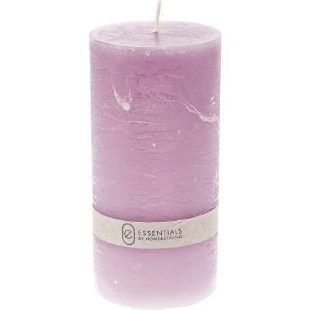 CANDLE PILLAR 7X14CM PURPLE
