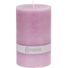 CANDLE PILLAR 9X15CM PURPLE