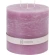 CANDLE PILLAR 14X14 CM PURPLE