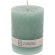 CANDLE PILLAR 6X8CM GREEN IN