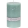 CANDLE PILLAR 9X15CM GREEN