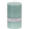CANDLE PILLAR 9X15CM GREEN