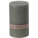 CANDLE PILLAR 9X15CM L GREY
