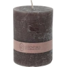 CANDLE PILLAR 6X8CM TAUPE CLR