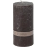 CANDLE PILLAR 7X14CM TAUPE