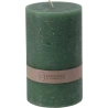 CANDLE PILLAR 9X15CM  D GREEN