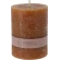 CANDLE 6X8CM LIGHT TABAC