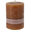 CANDLE 6X8CM LIGHT TABAC