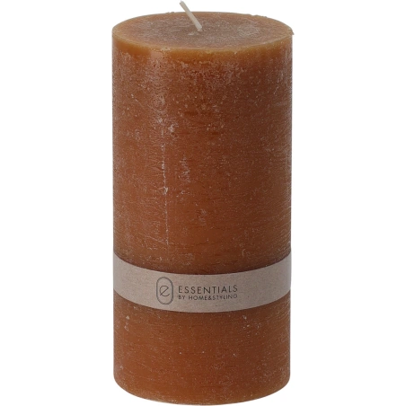 CANDLE 7X14CM LIGHT TABAC