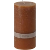 CANDLE 7X14CM LIGHT TABAC