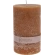 CANDLE 9X15CM LIGHT TABAC