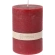 CANDLE PILLAR 7X10CM DARK RED