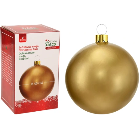 XMAS BALL INFLATABLE DIA 45CM