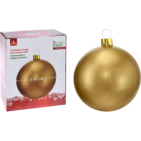 XMAS BALL INFLATABLE DIA 65CM