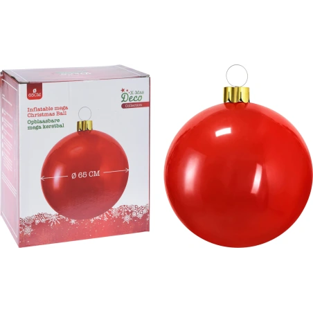 XMAS BALL INFLATABLE DIA 65CM
