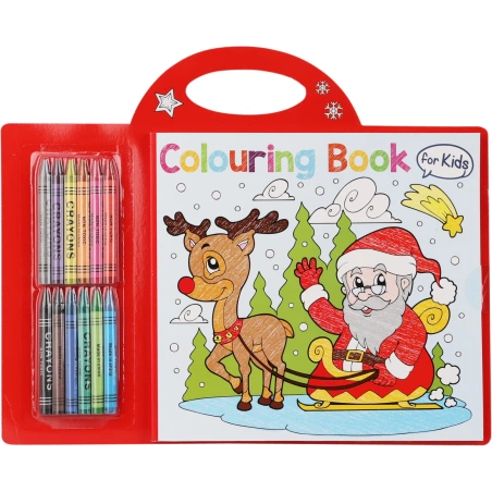 COLORINGBOOK WITH CRAYONS