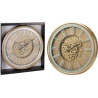 WALL CLOCK WITH MOVING GEAR, 50,7 cm