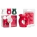 Oil, Wax and Tealight Candle Set, 65×65×70 mm