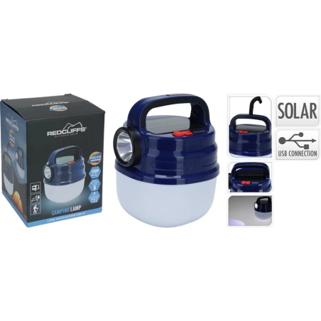 CAMPINGLAMP SOLAR RECHARGEABLE