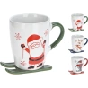 MUG STONEWARE 330ML 3ASS SKI'S
