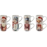 MUG PORCELAIN 265ML 2PCS 4ASS
