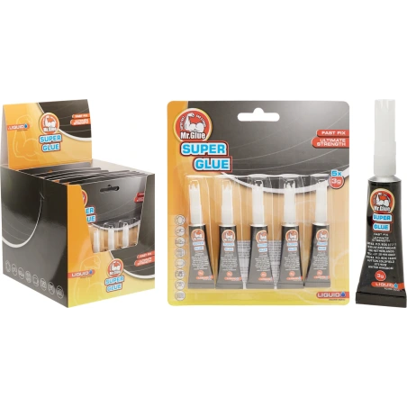 Super Glue (5 pcs.) 3 Grams