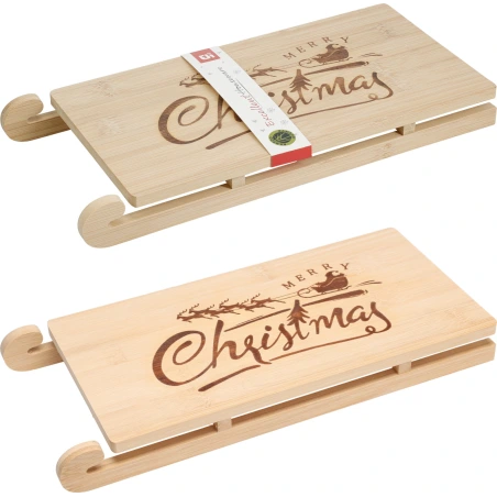 SERVING PLATE BAMBOO SLED DESI, 32×14×3,5 cm