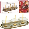 SERVING SET 7PCS GOLD COLOR