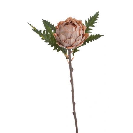 Artišoks, mākslīgais augs, 51 cm, bēšs