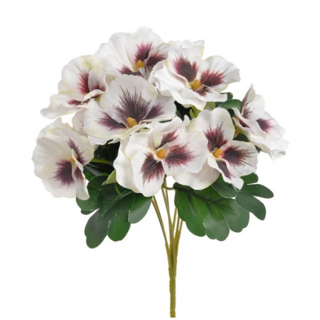 Orphan Bouquet, 7 Branches, 32 cm, Cream Color