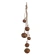 Garland With 6 Metal Bells, 48 cm