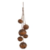 Garland With 6 Metal Bells, 50 cm