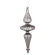 Christmas Tree Toy, 25×8×8 cm, Gray