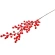 Artificial Red Berries Branch, 64 cm