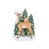 Christmas Decoration with LED (3AAA), 24.13×15.24×29.21 cm