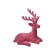 Reindeer, 15 cm, Dark Cherry Color